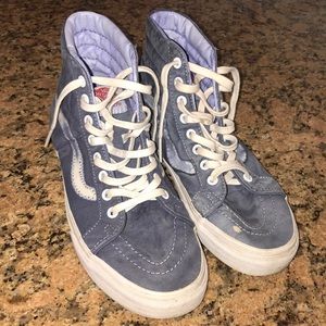 Demin Vans Size 7.5 in men and size 9 in women
